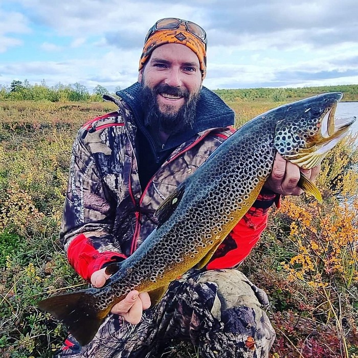 Ørret fiske i karasjok