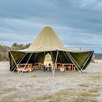 42m2 Event lavvo som er mulig å bruke