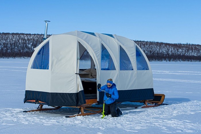 Ice fishing