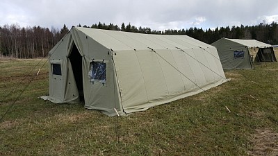 Camp storstua er på hele 33m2