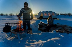 nothlight, booking, trips. karasjok
