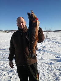 Ice fishing, isfiske, finnmark, finnmarksvidda, karasjok